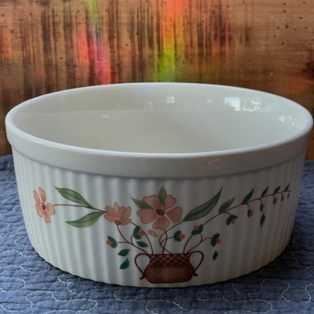 Floral Ceramic Bowl